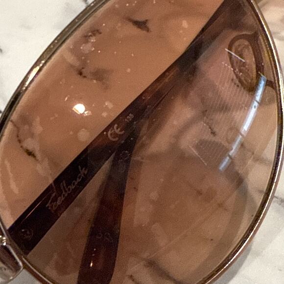 Oakley OO4079-01 Feedback Sunglasses Rose Gold & Tortoise Shell Read - Picture 8 of 9